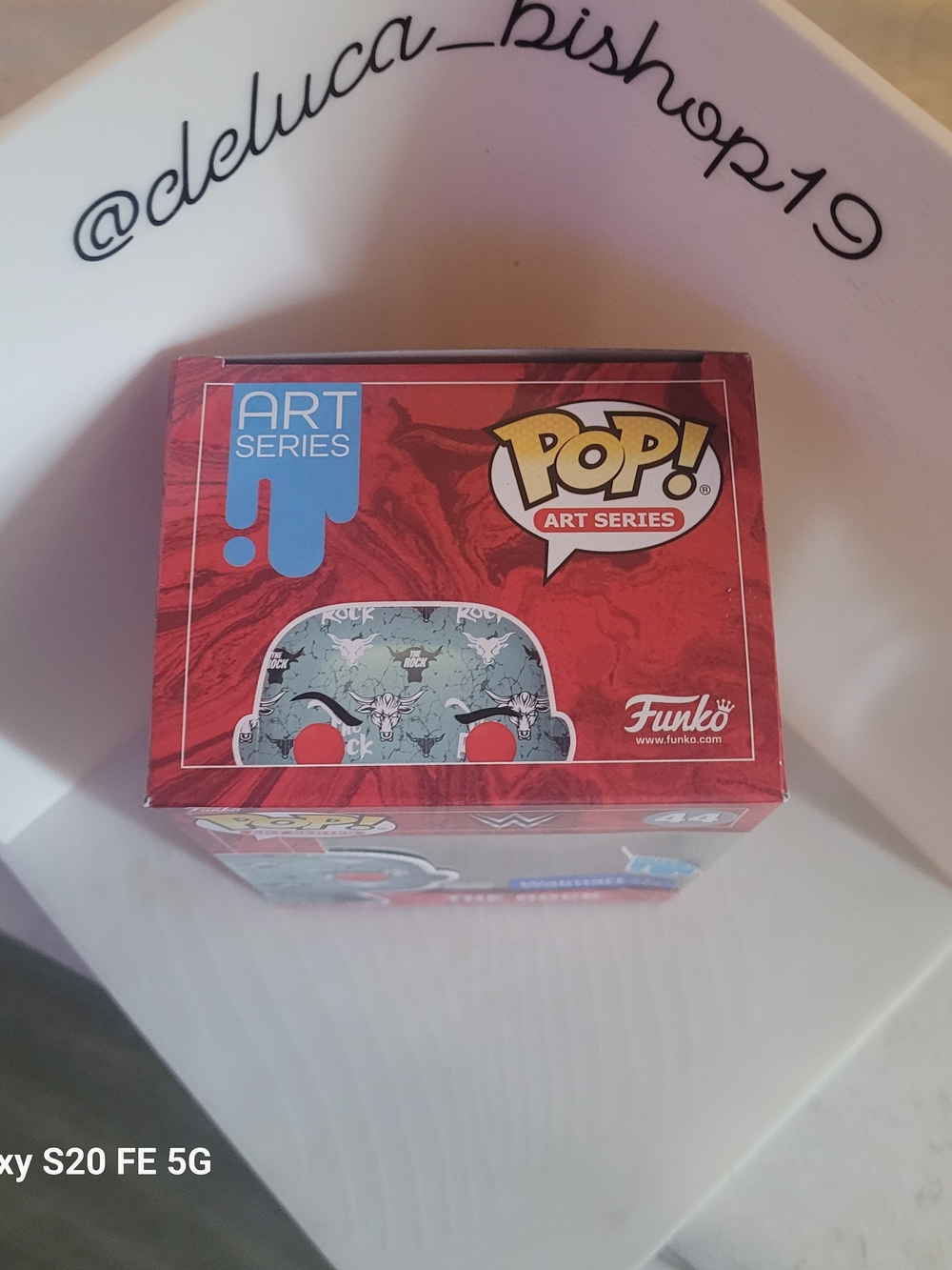 Funko POP! Art Series WWE The Rock Vinyl Figure #44 - Picture 2 of 3